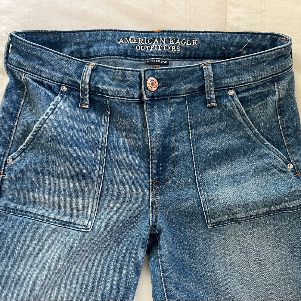 AE A-Line Flare Jeans Size 10 31” Inseam
